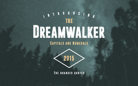 Dreamwalker font